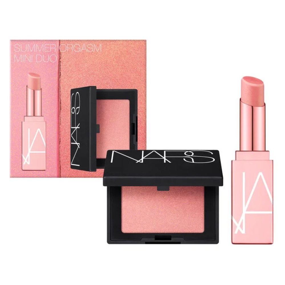 NIB ✅ NARS  Summer Orgasm Mini Duo (Afterglow Lip & Orgasm Blush) ✨ NEW IN BOX - Picture 2 of 9